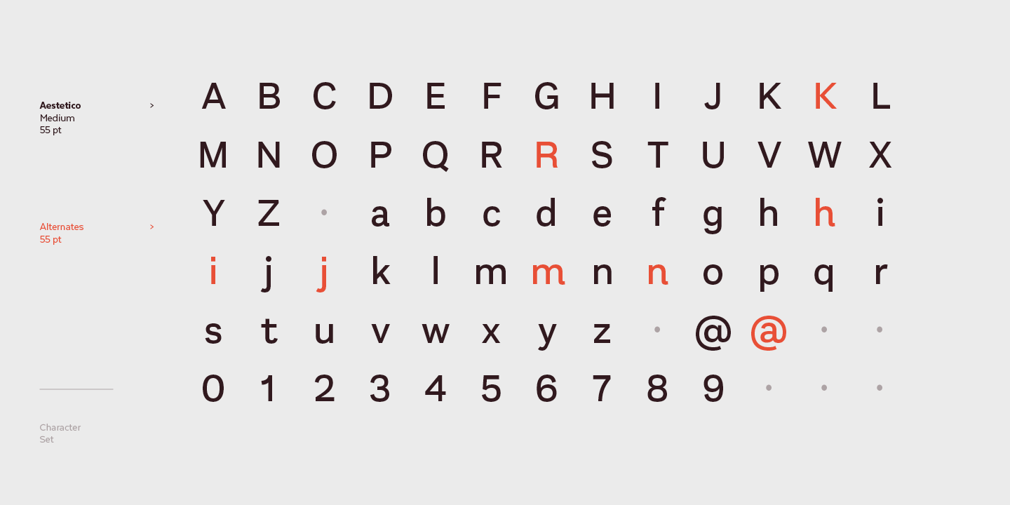 Aestetico Bold Font preview